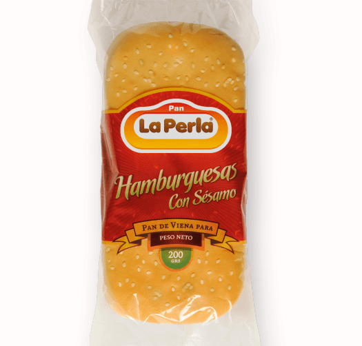 Pan de Hamburguesas con Sésamo
